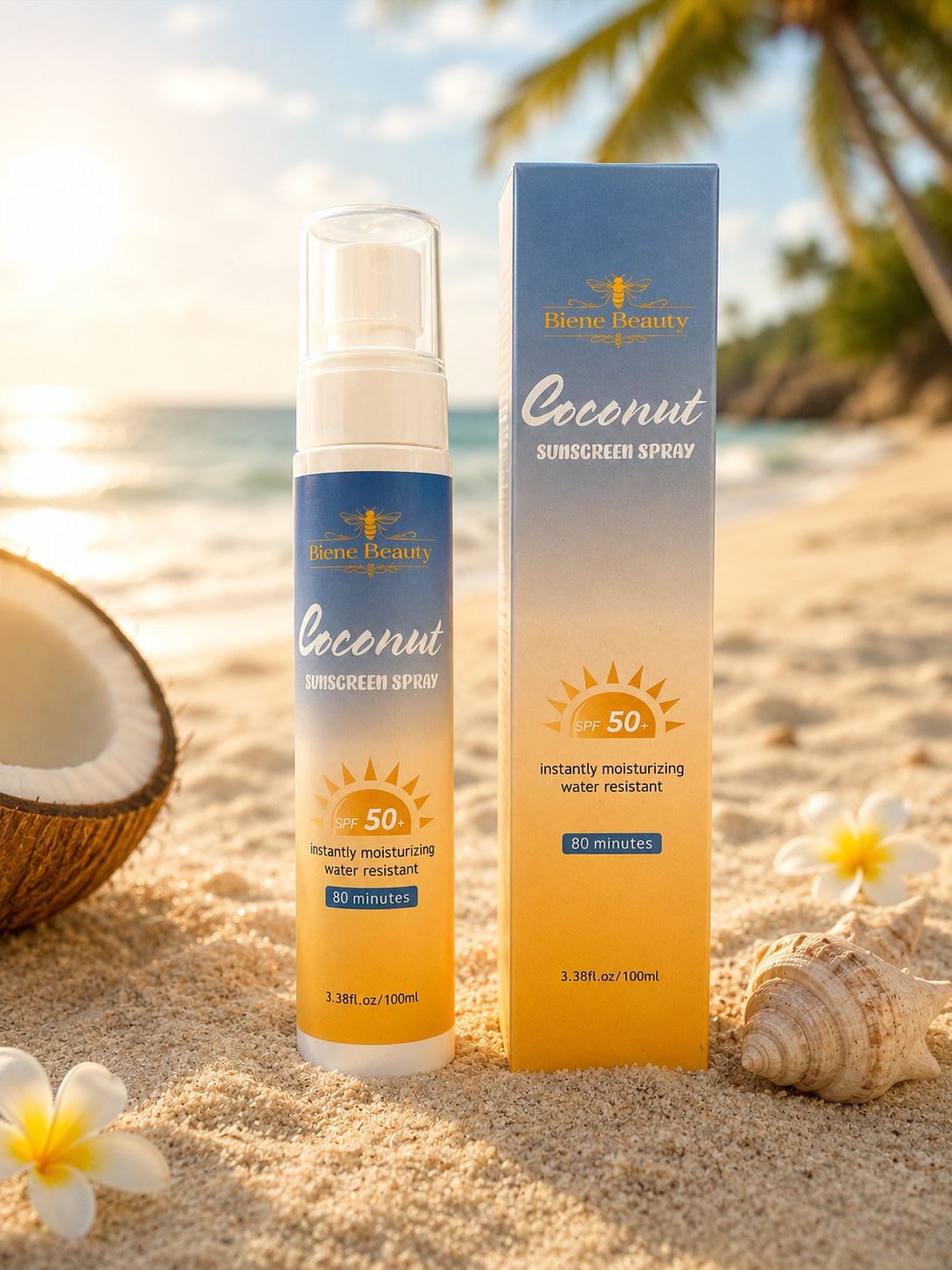 Bee Coconut Sunscreen Spray SPF 50+ 100ml
