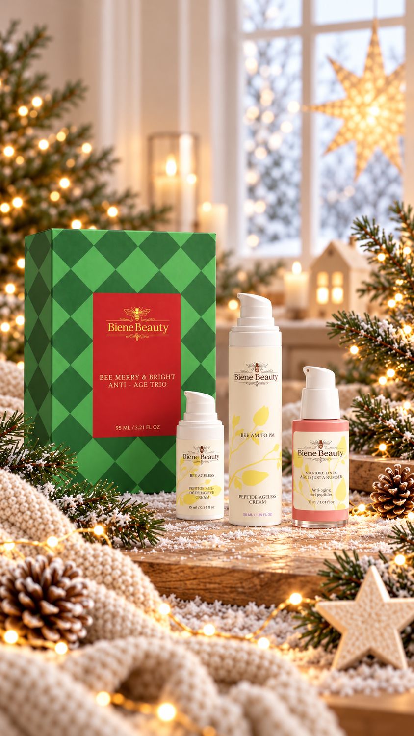 Bee Merry &amp; Bright Anti Age Peptide Trio