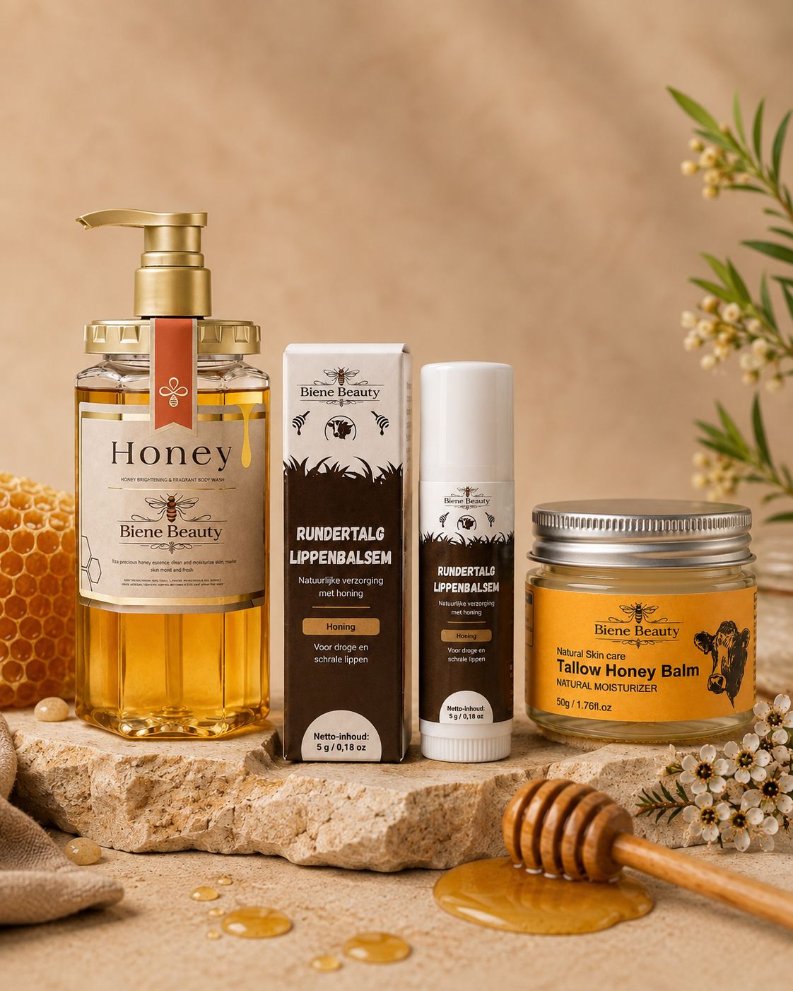 Bee Honey Honey Honey - The unmissable honey trio Bee Honey Honey Honey - The unmissable honey trio