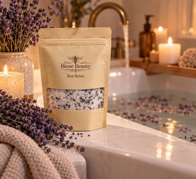 Bee Relax – Himalaya Badzout met Lavendel 500gr
