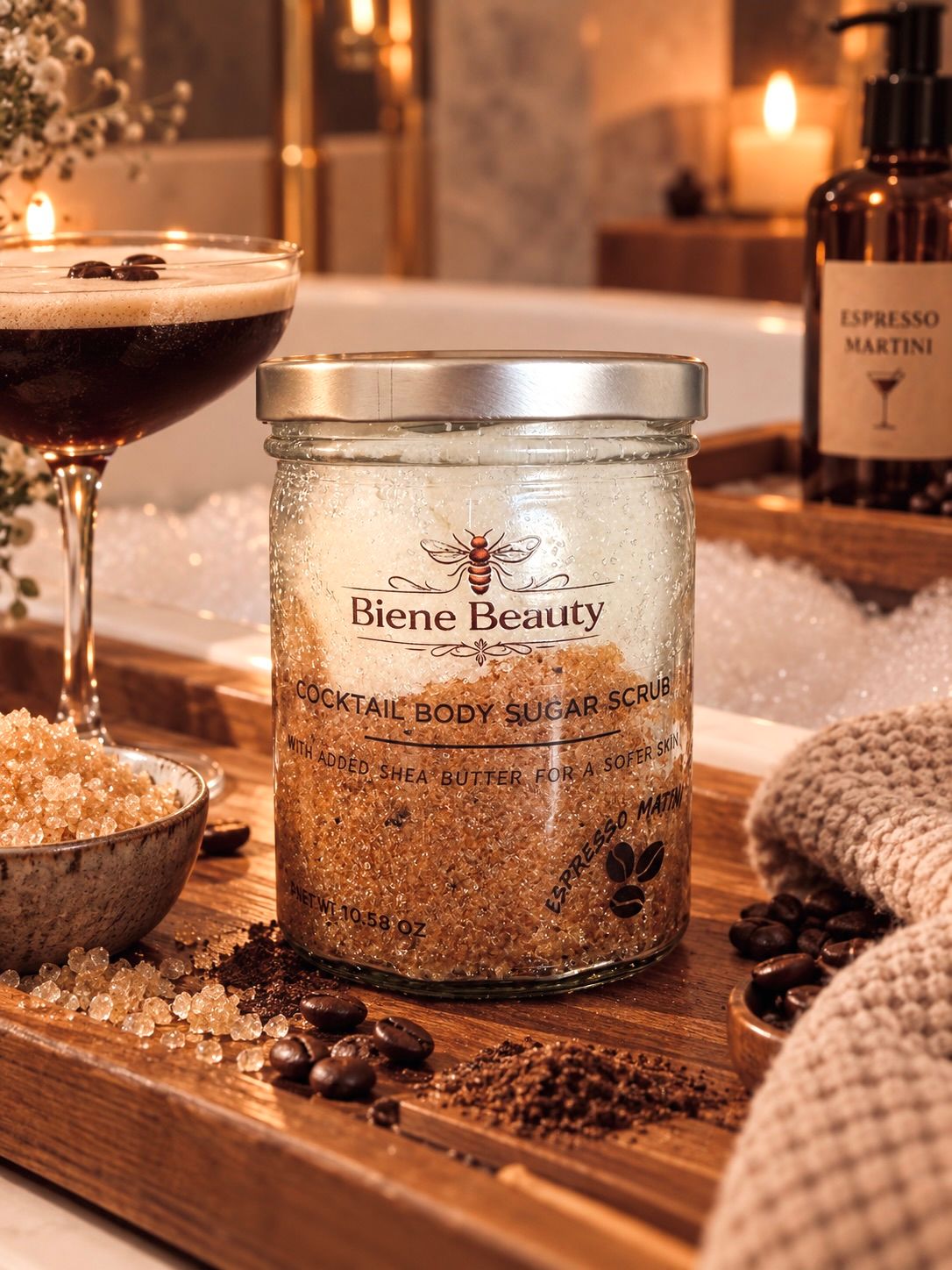 Bee Espresso Martini Suiker Scrub