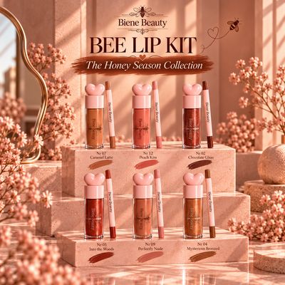 Bee Lip Kit; The Honey Season Collection