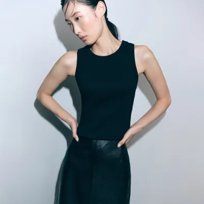 DRYKORN Hemdje zwart 520026 OLINA