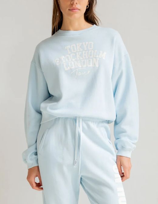 PENN &amp; INK Sweater bleu S26F1827