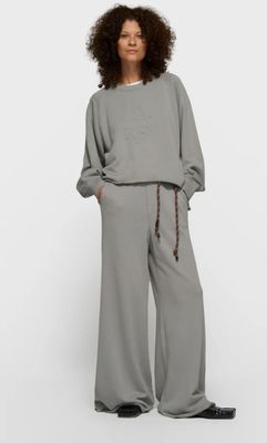 10 DAYS Wide jogger grijs 20-019-6201