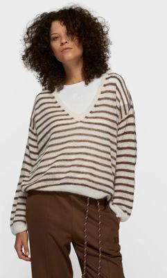 10 DAYS Pullover bruin 20-612-6201