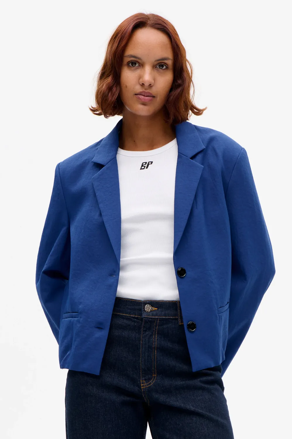 BAUM &amp; PFERDGARTEN Blazer blauw 24812 BECKIE
