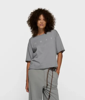 10 DAYS Shirt grijs 20-741-6201