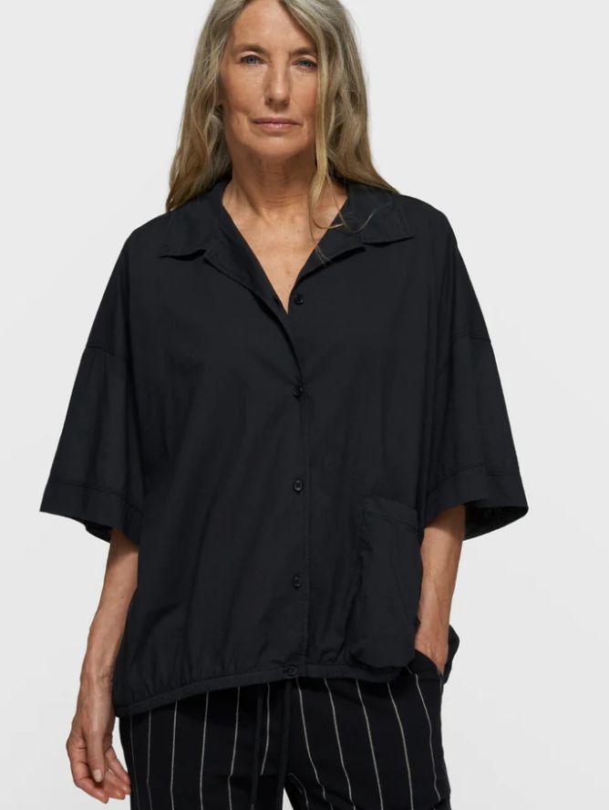 10 DAYS Blouse zwart 20-504-6201