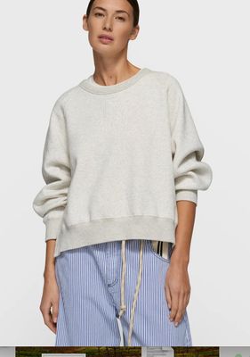 10 DAYS a-symmetric sweater ecru 20-802-6201