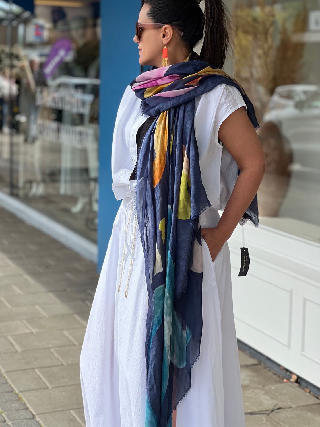 Faliero Sarti Sjaal print OPENUP