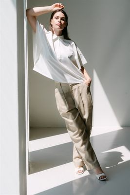 AIMEE Blouse ecru MieeilleS6