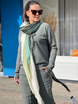 Faliero Sarti Sjaal  NEW AZZURRATA