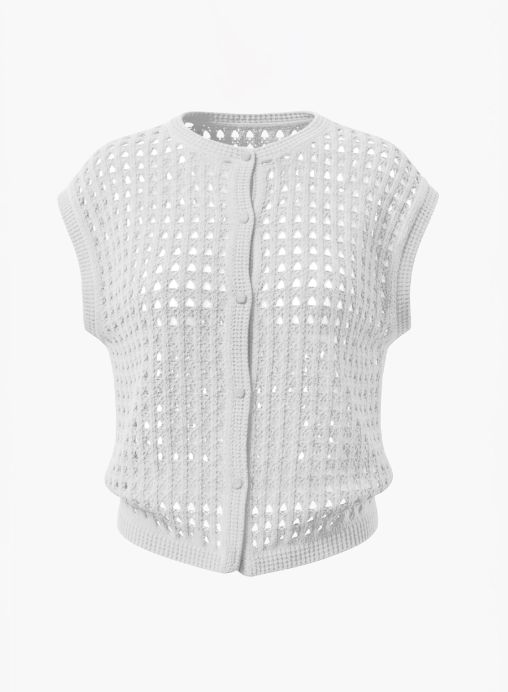 AIMEE Vest ecru NoaS6