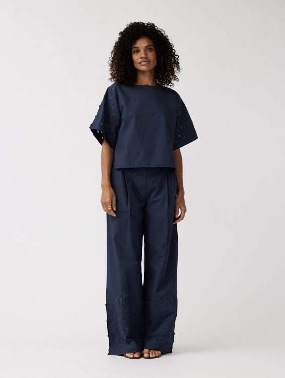 Alchemist Pantalon blauw SP0215 MOONFLOWER