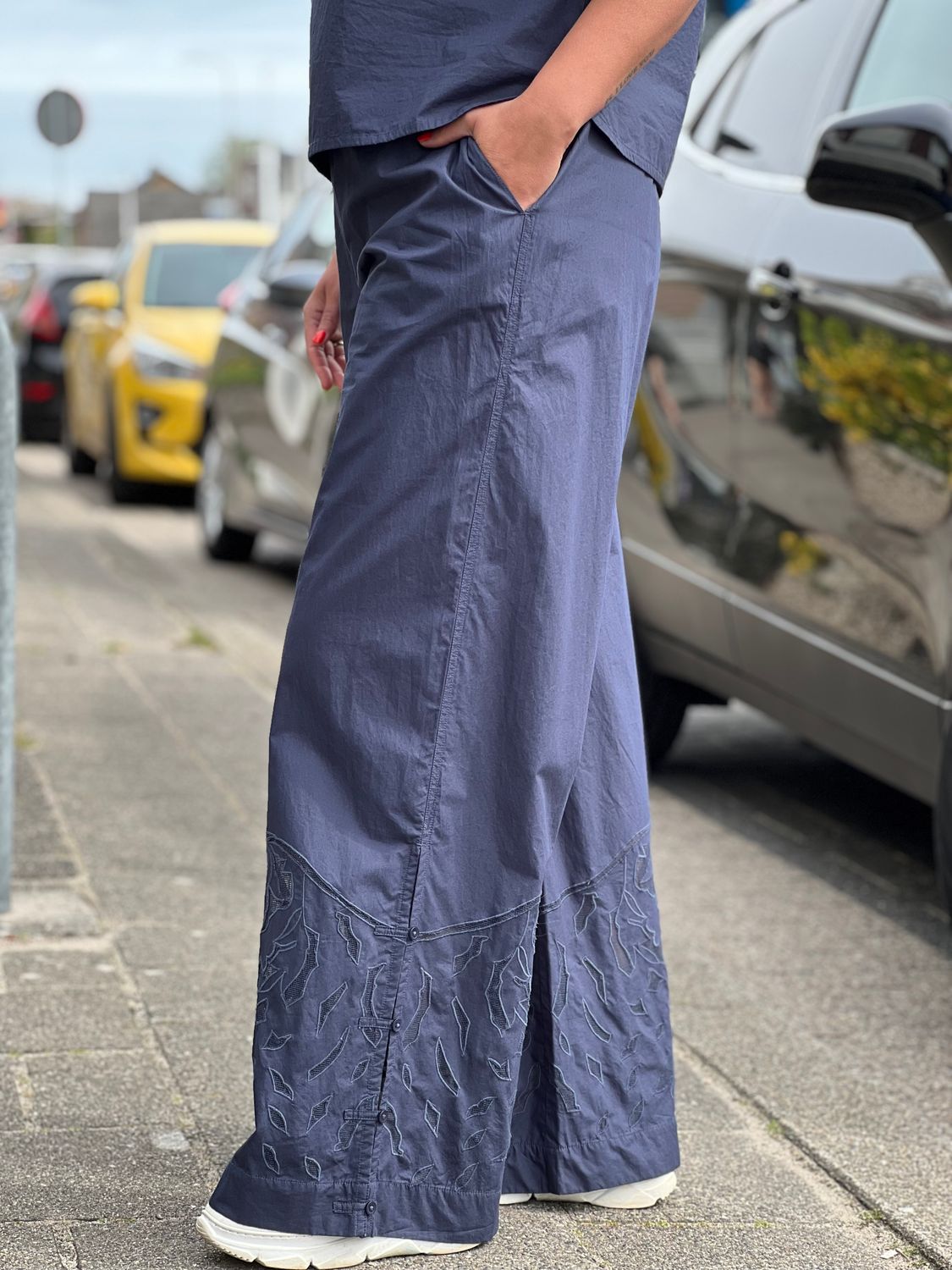 Alchemist Pantalon blauw SP0215 MOONFLOWER