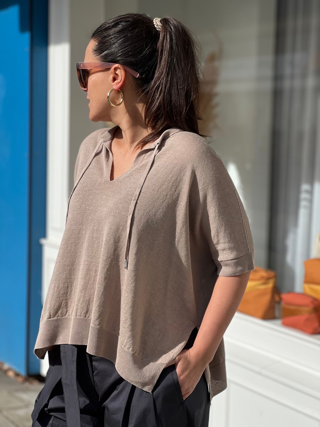 PESERICO Pullover camel S99177F12