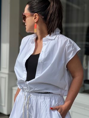 Alchemist Blouse wit SB0115  FLORA