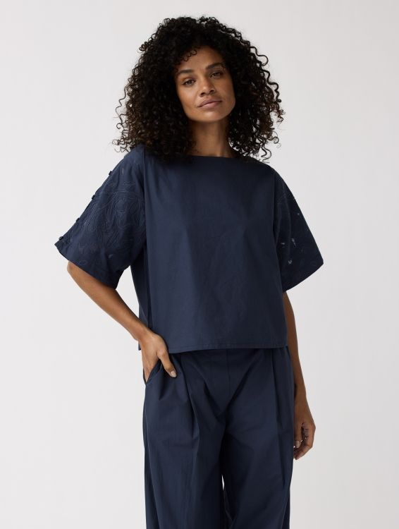 Alchemist Blouse blauw ST0315 LOTUS