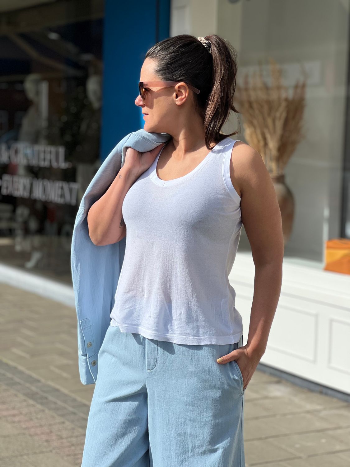 TRANSIT Hemdje wit G160