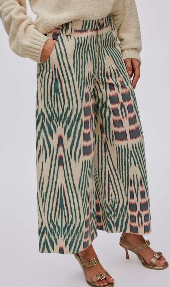 RABENS Ikat pant print W26181117 AMARI