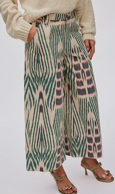 RABENS Ikat pant print W26181117 AMARI