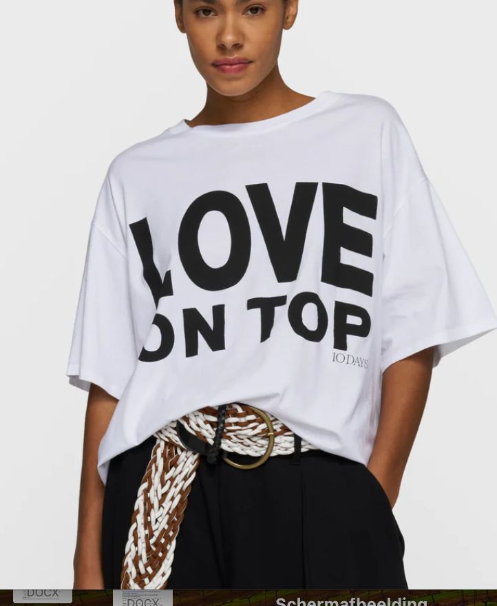10 Days love tee white 20-757-6202