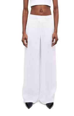 Drykorn Linnen broek wit 126082 CEILING