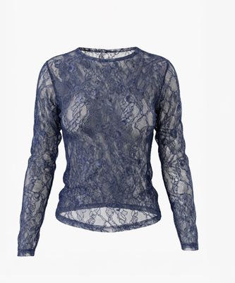Aimee the Label Lace top blauw SonnyS6