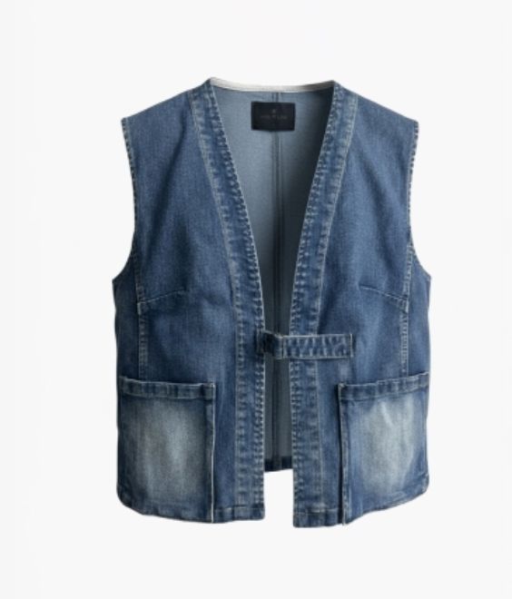 Aimee the Label Gilet blauw RoselineS6