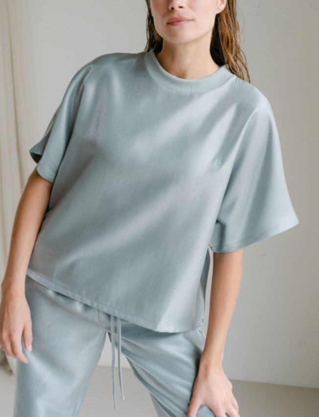 Aimee the Label Shirt blauw DreamyAA