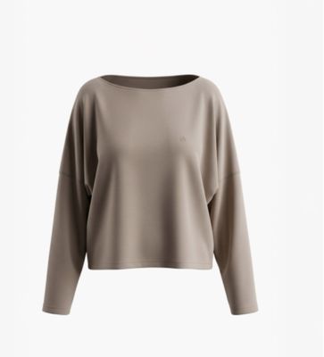 Aimee the Label Shirt taupe AmouraS6