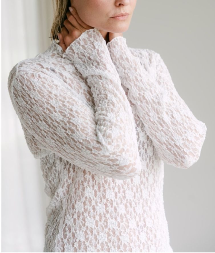 Aimee the Label Shirt kant ecru AnnieAA