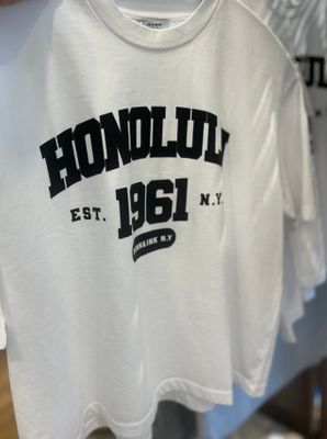 PENN &amp; INK N.Y. T-shirt Wit/zwart S26F1812