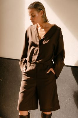 Aimee the Label AnnemijnHs city short Brown AnnemijnHs city shor