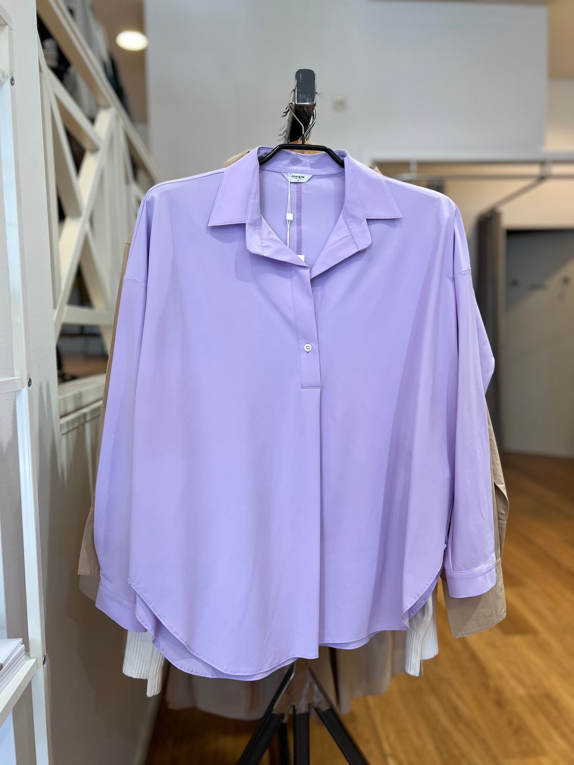 PENN &amp; INK N.Y. Blouse sweet lavender S26LTD-MAGDA
