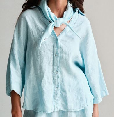PENN &amp; INK N.Y. Blouse pastel blue S26Z885LTD