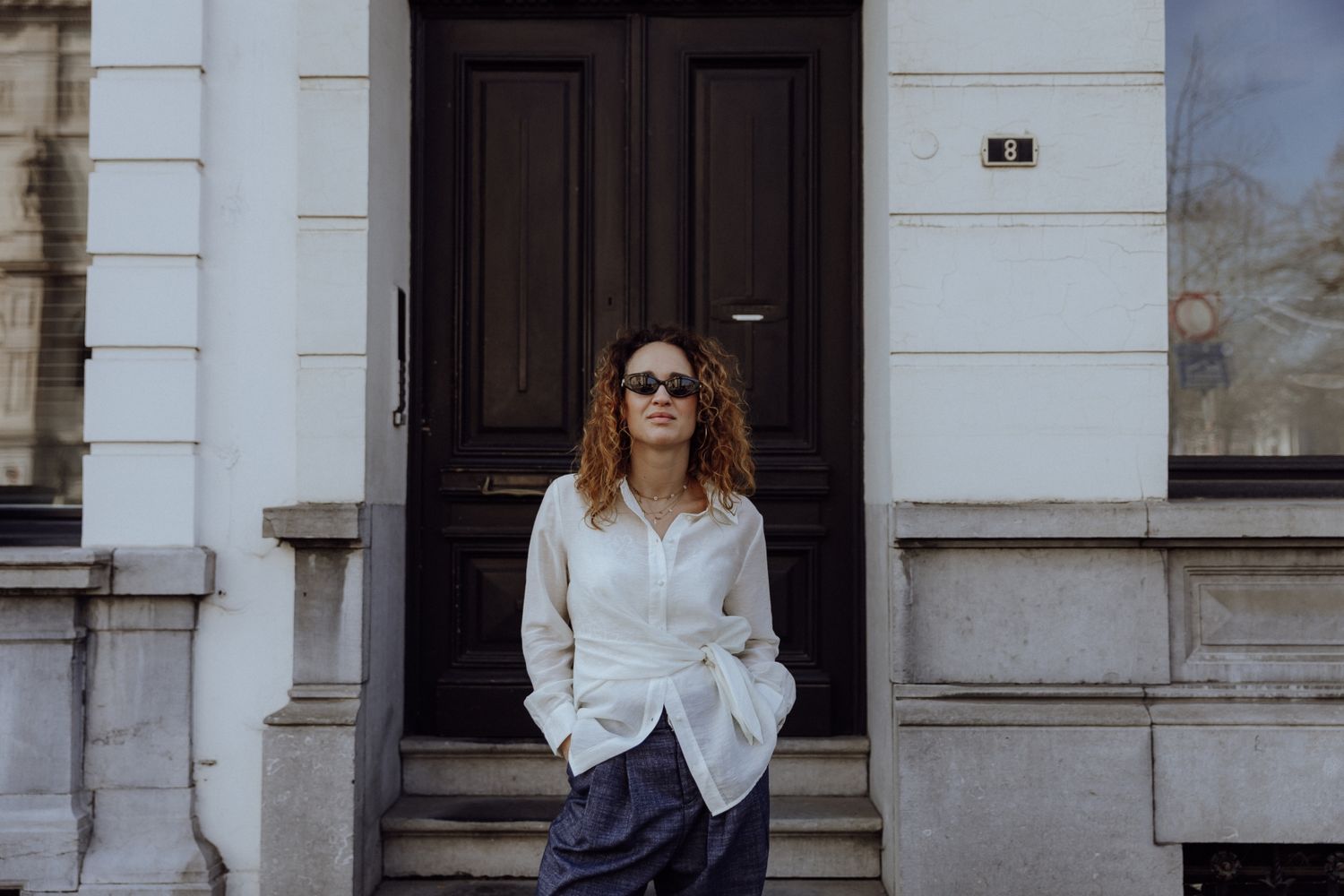 Aimee the Label PhilouS6 blouse White PhilouS6 blouse