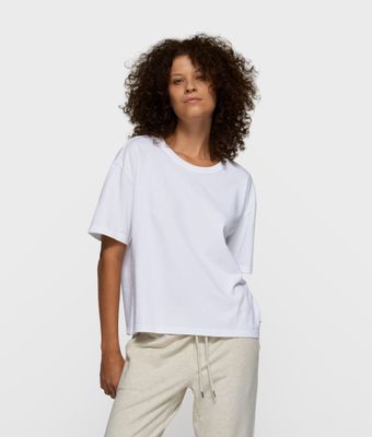 10 Days THE THICK COTTON TEE white 25-740-9900