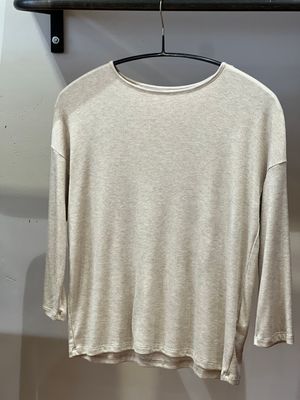 Majestic Filatures Shirt lange mouw goud FT1162