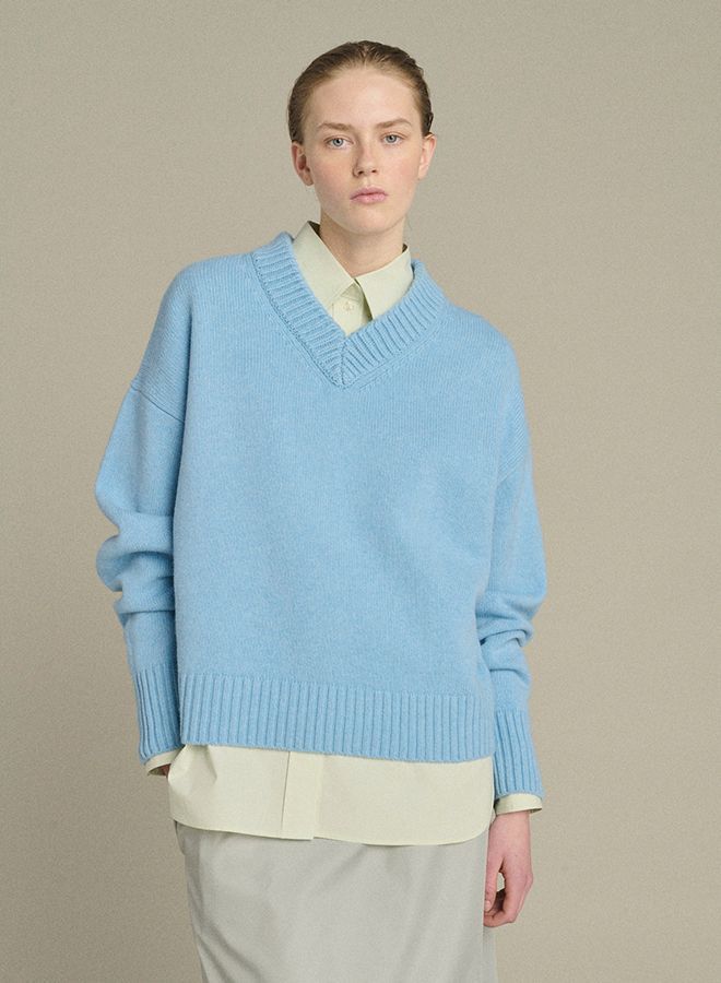 Soeur Pullover bleu PUL1447JULIE