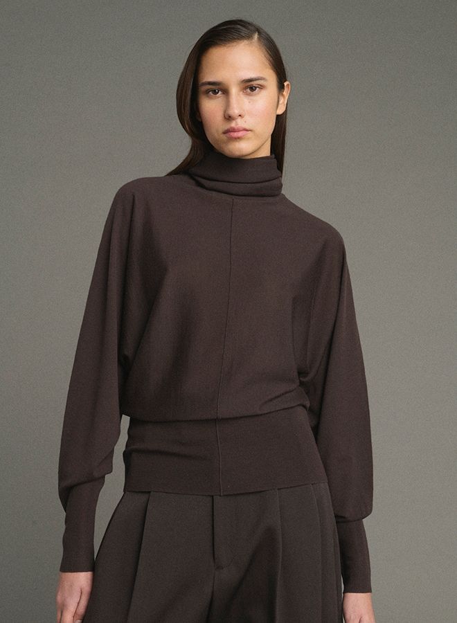 Soeur Pullover bruin PUL1465LINDSAY