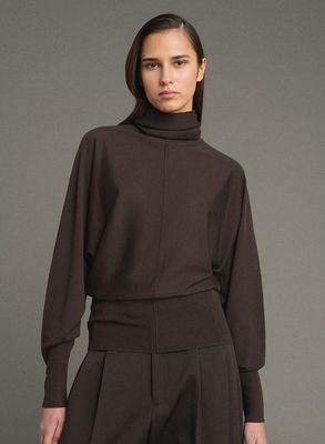 Soeur Pullover bruin PUL1465LINDSAY