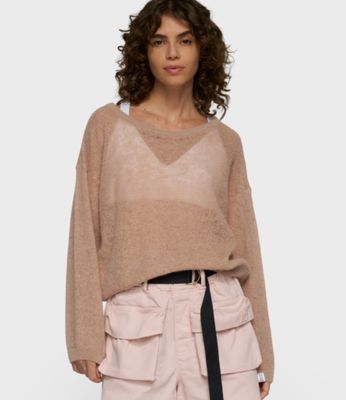 10 Days thin knit sweater light fudge 20-612-6203