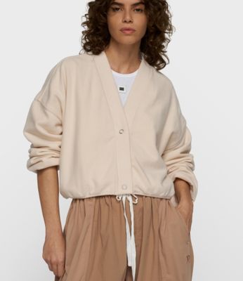 10 Days brushed baseball cardigan powder 20-851-6203