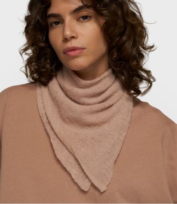 10 Days bandana knit scarf light fudge 20-904-6203