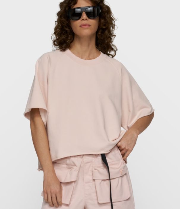 10 Days short sleeve LA sweater powder 20-817-6203