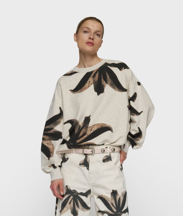 10 Days sweater flower soft white melee 20-825-6203