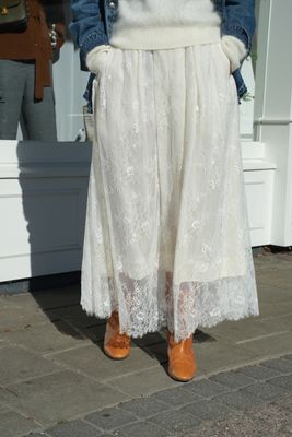 Rabens Saloner laced skirt MONETTE
