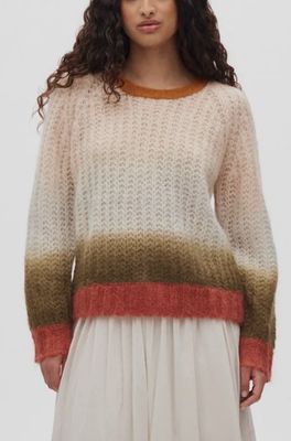 Rabens Saloner Boxy sweater JASMIN multi W26311302